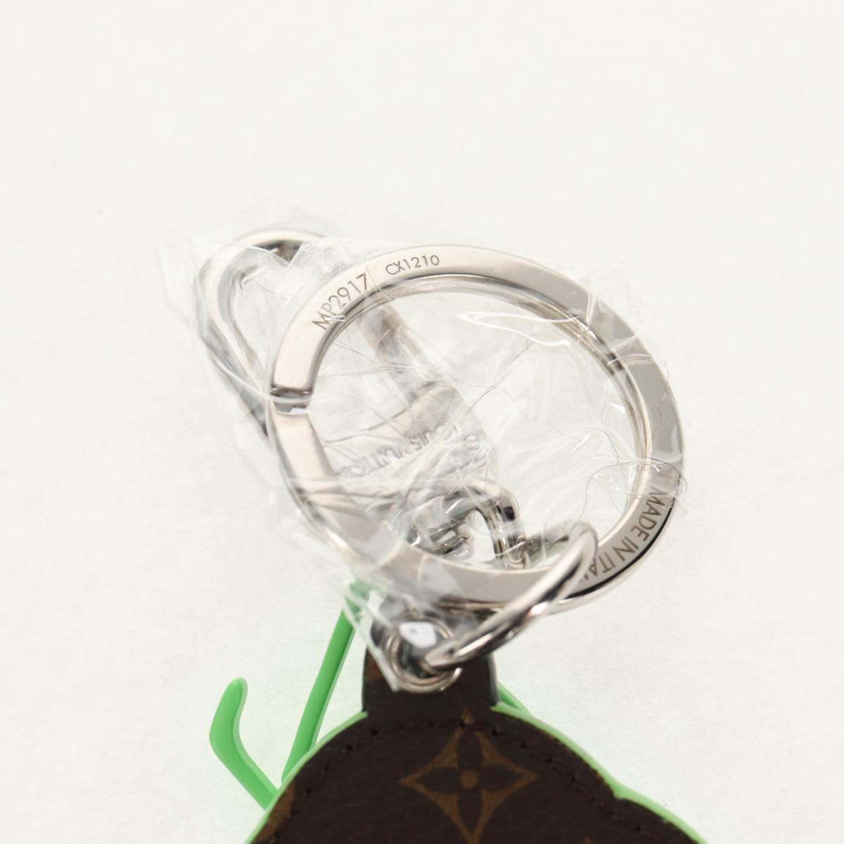 LOUIS VUITTON Porte Cles LV Rabbit Key Ring Leather Blue MP2917 LV Auth 128528SAM