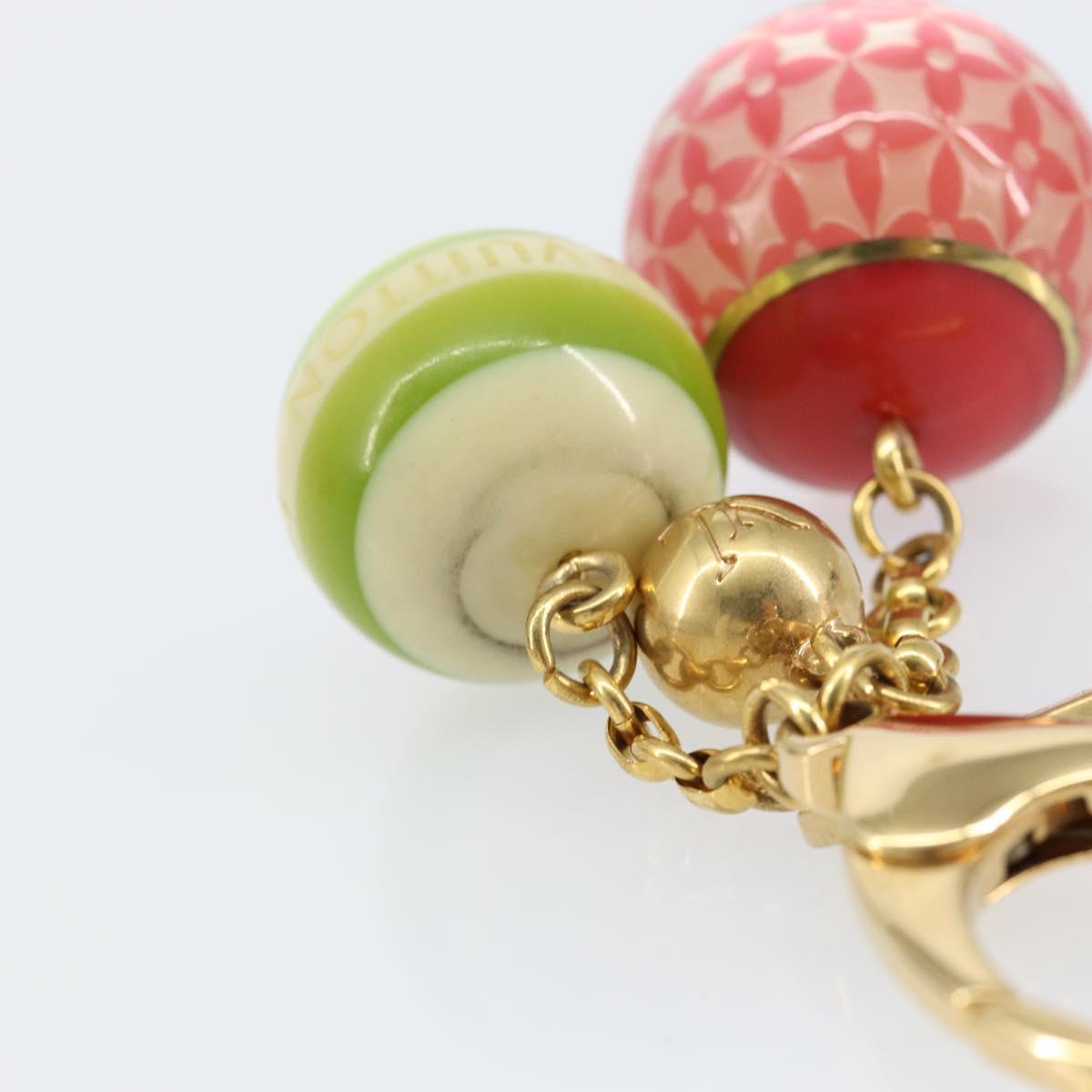 LOUIS VUITTON Bijoux Sac Mini Run Croisette Key Holder metal M95507 Auth 128534