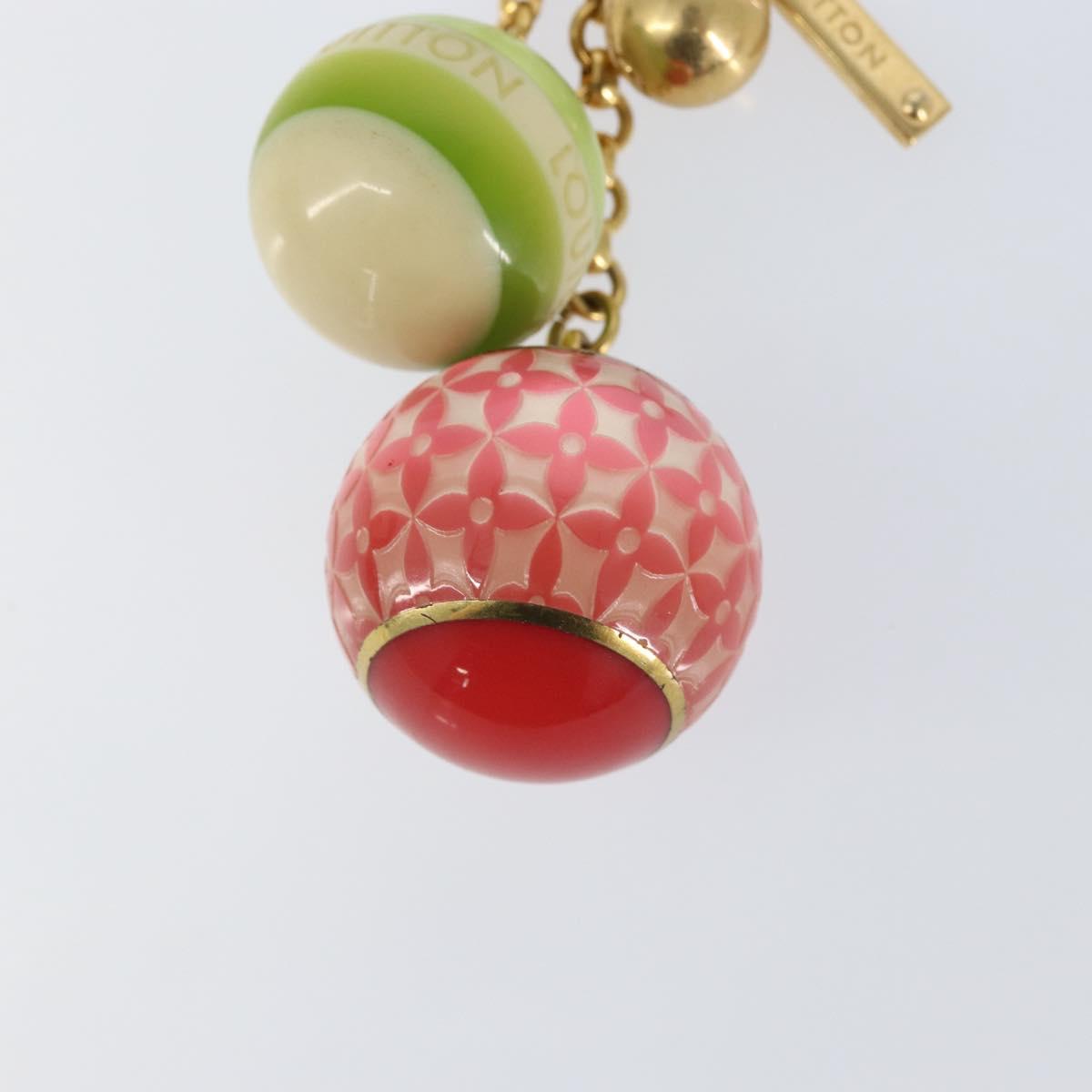 LOUIS VUITTON Bijoux Sac Mini Run Croisette Key Holder metal M95507 Auth 128534