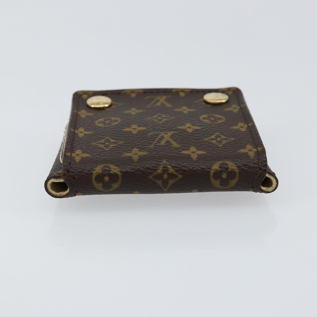LOUIS VUITTON Monogram Jewelry case Jewelry Box LV Auth 128535
