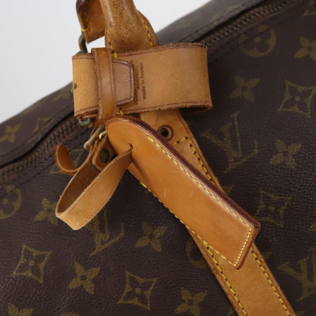 LOUIS VUITTON Monogram Keepall 50 Boston Bag M41426 LV Auth 128539