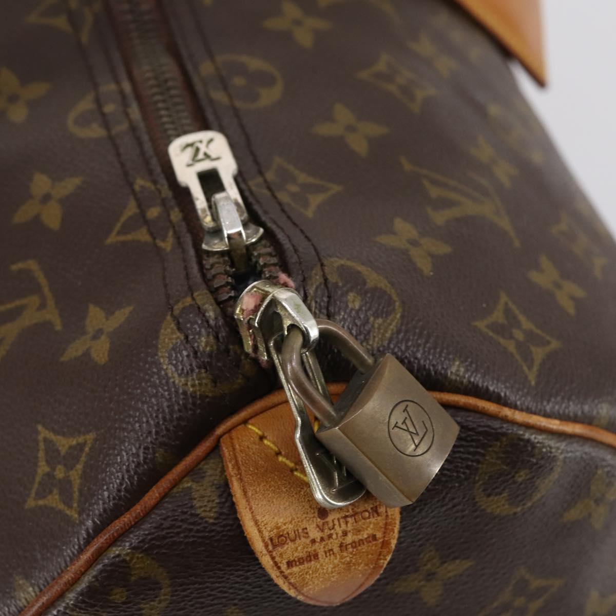 LOUIS VUITTON Monogram Keepall 50 Boston Bag M41426 LV Auth 128539