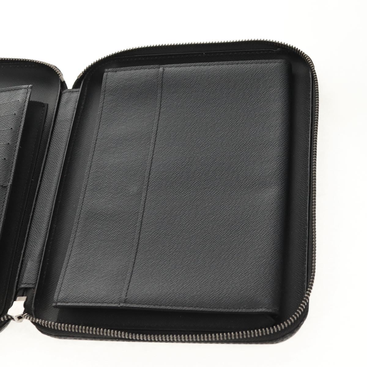 LOUIS VUITTON Monogram Eclipse iPad cover box iPad Case M61870 LV Auth 128544M