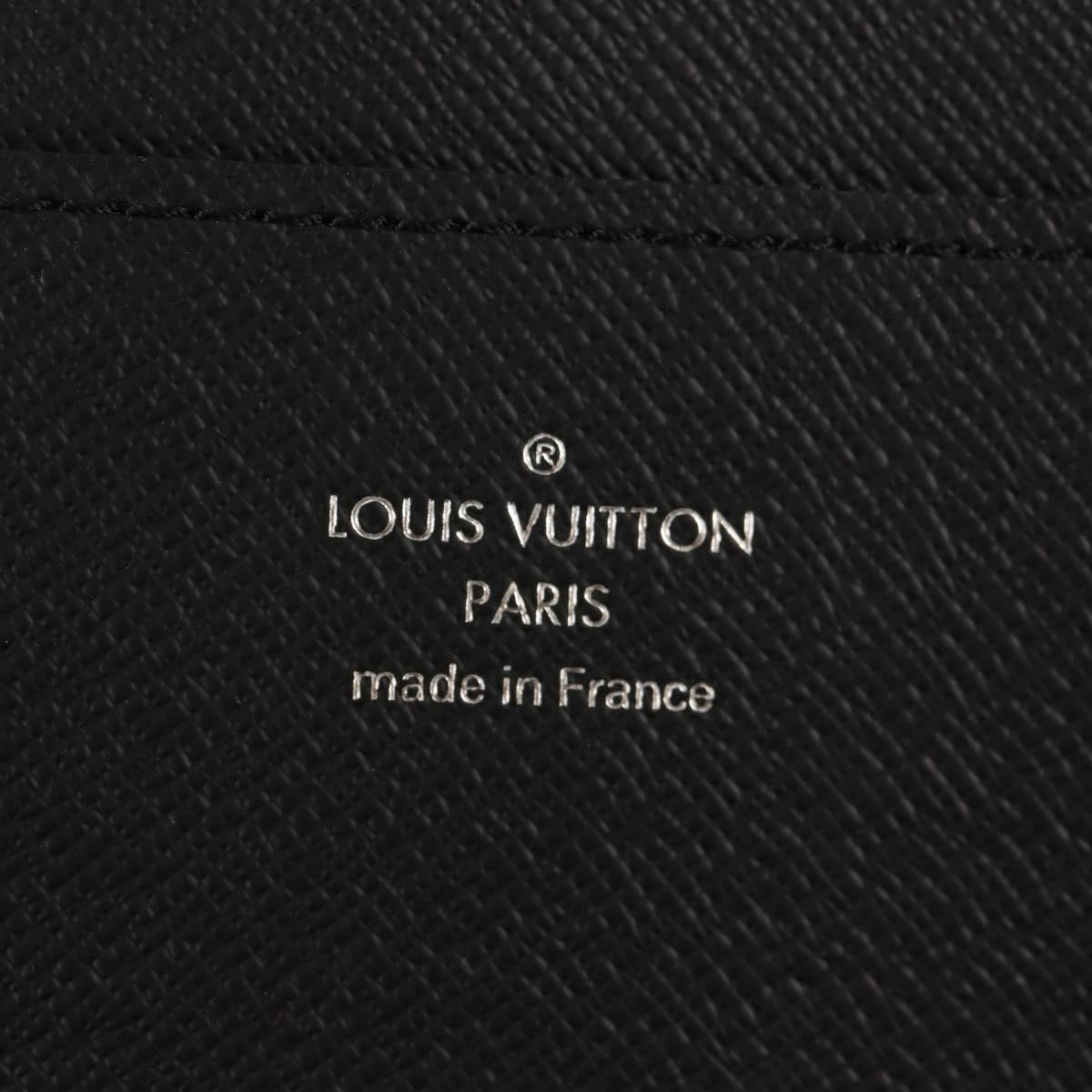 LOUIS VUITTON Monogram Eclipse iPad cover box iPad Case M61870 LV Auth 128544M