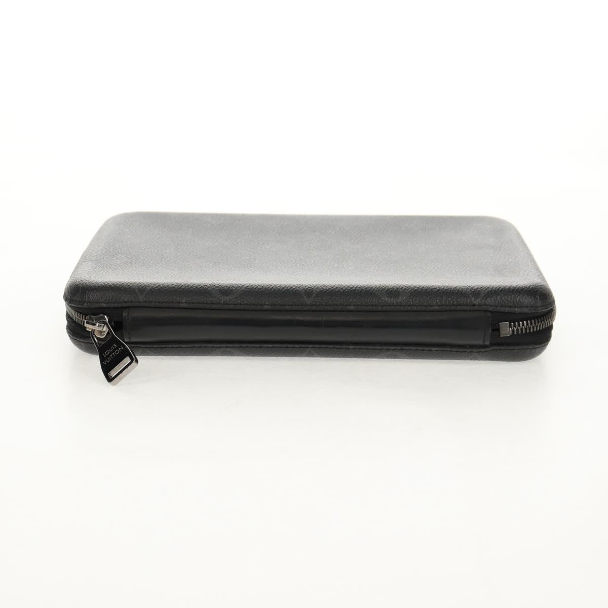 LOUIS VUITTON Monogram Eclipse iPad cover box iPad Case M61870 LV Auth 128544M