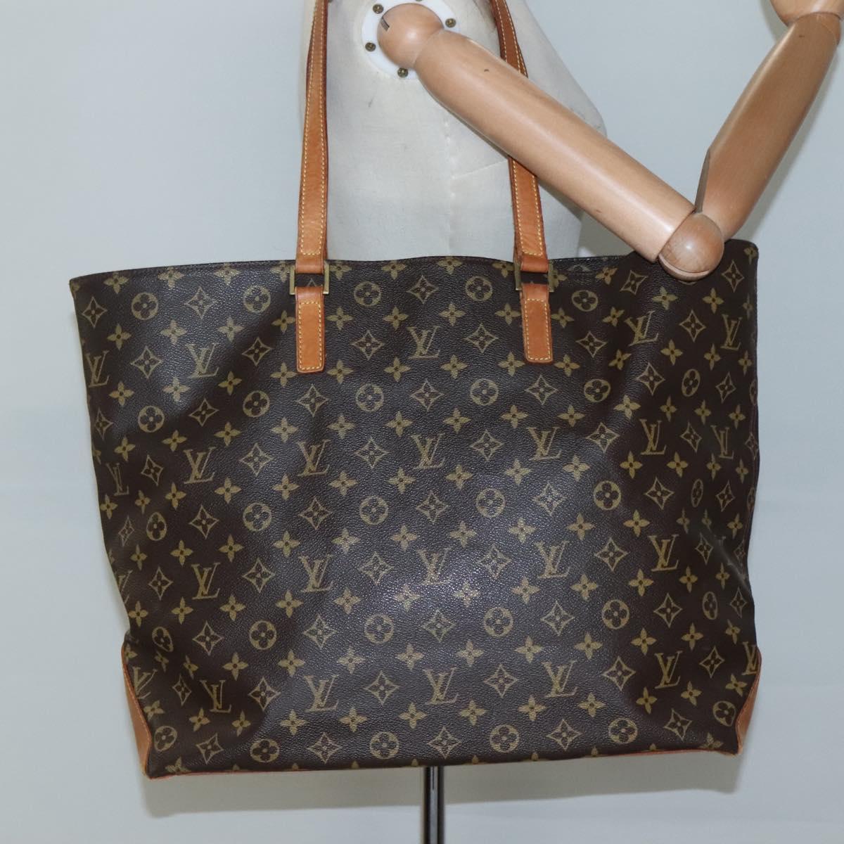 LOUIS VUITTON Monogram Cabas Alto Tote Bag M51152 LV Auth 128562