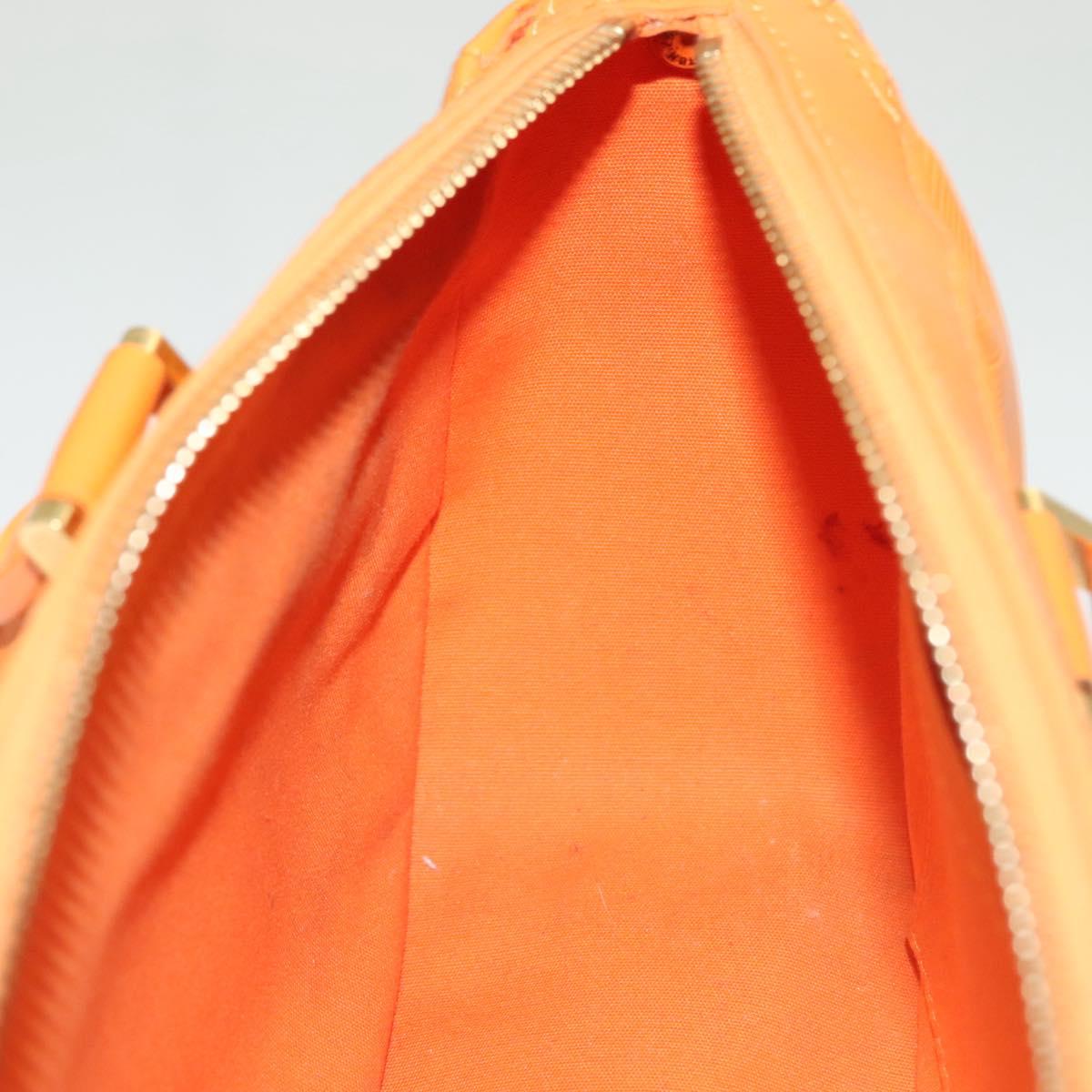 LOUIS VUITTON Epi Danura PM Shoulder Bag 2Way Orange Mandarin M5891H Auth 128579