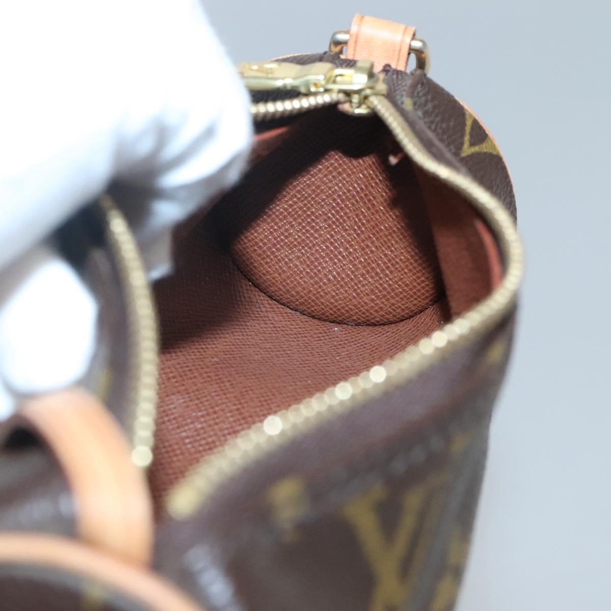 LOUIS VUITTON Monogram Papillon Pouch LV Auth 128593