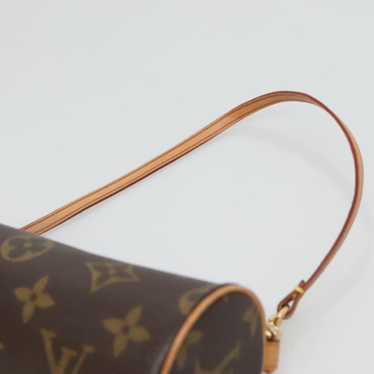 LOUIS VUITTON Monogram Papillon Pouch LV Auth 128593