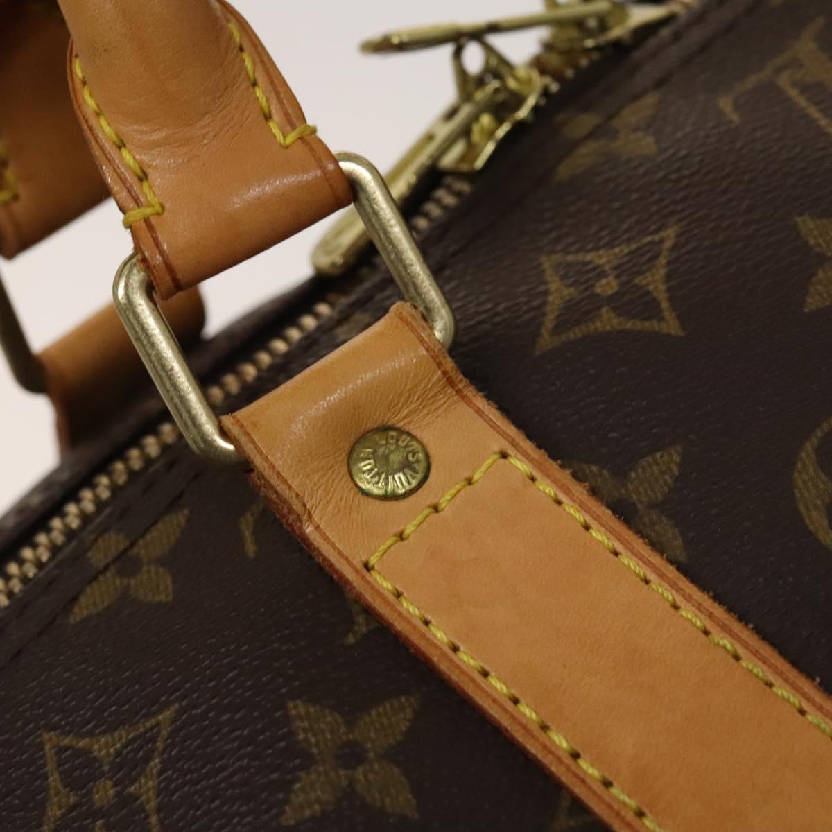 LOUIS VUITTON Monogram Keepall 60 Boston Bag M41422 LV Auth 128617