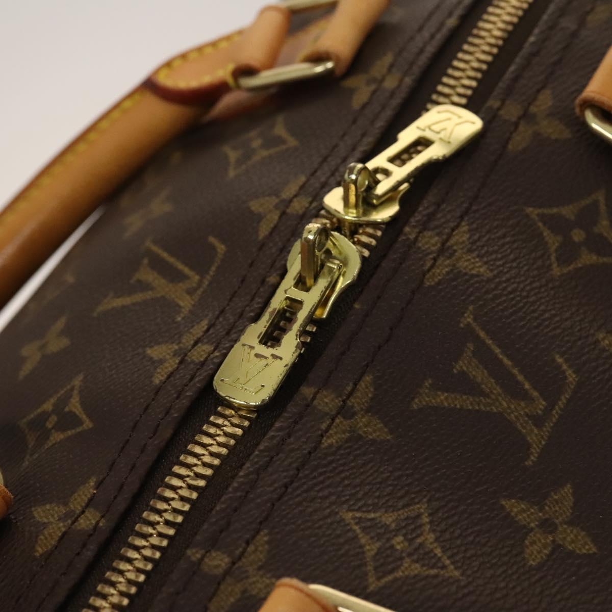 LOUIS VUITTON Monogram Keepall 60 Boston Bag M41422 LV Auth 128617