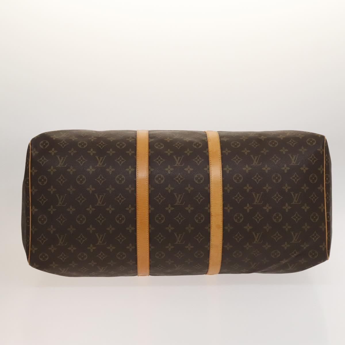 LOUIS VUITTON Monogram Keepall 60 Boston Bag M41422 LV Auth 128617