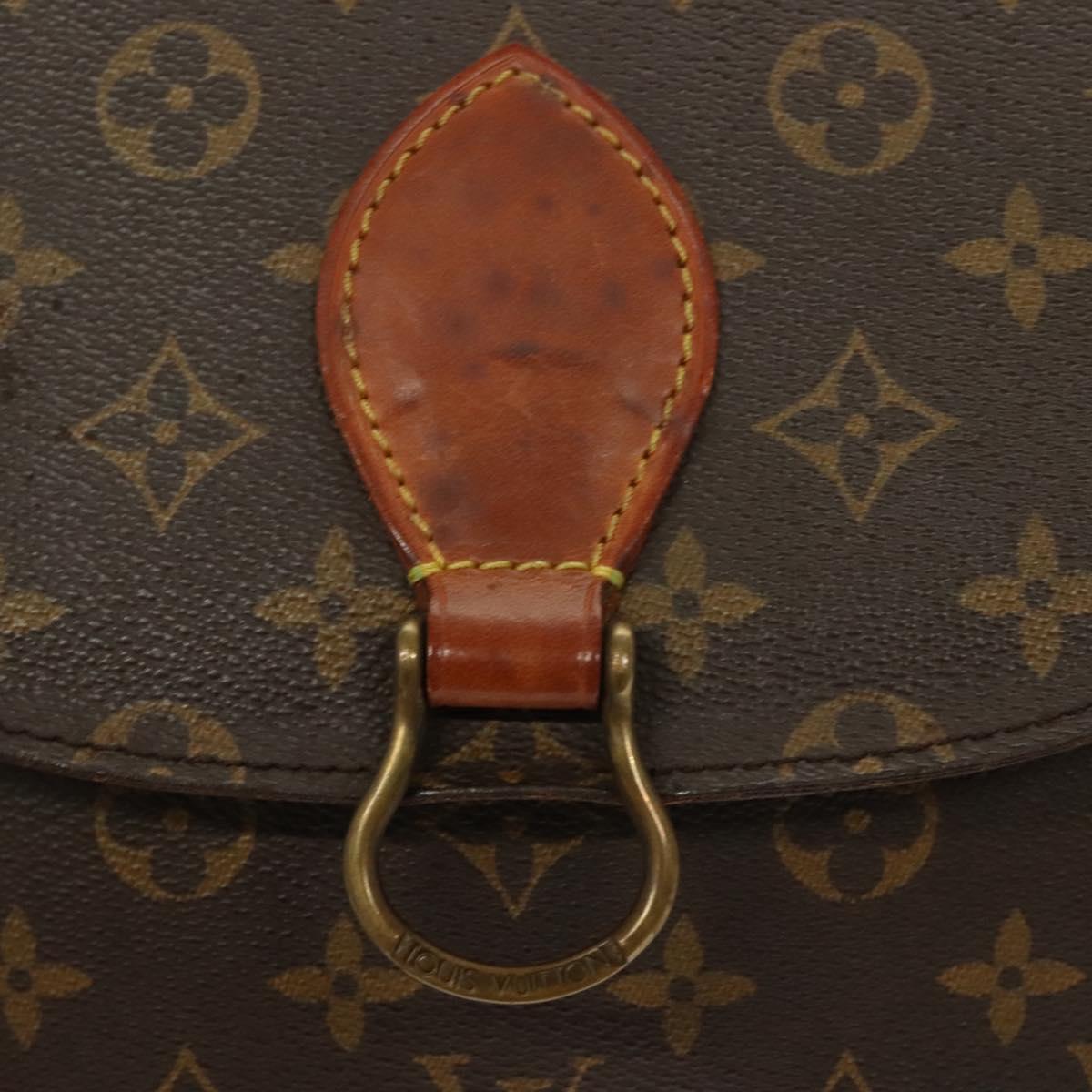 LOUIS VUITTON Monogram Saint Cloud GM Shoulder Bag M51242 LV Auth 128627