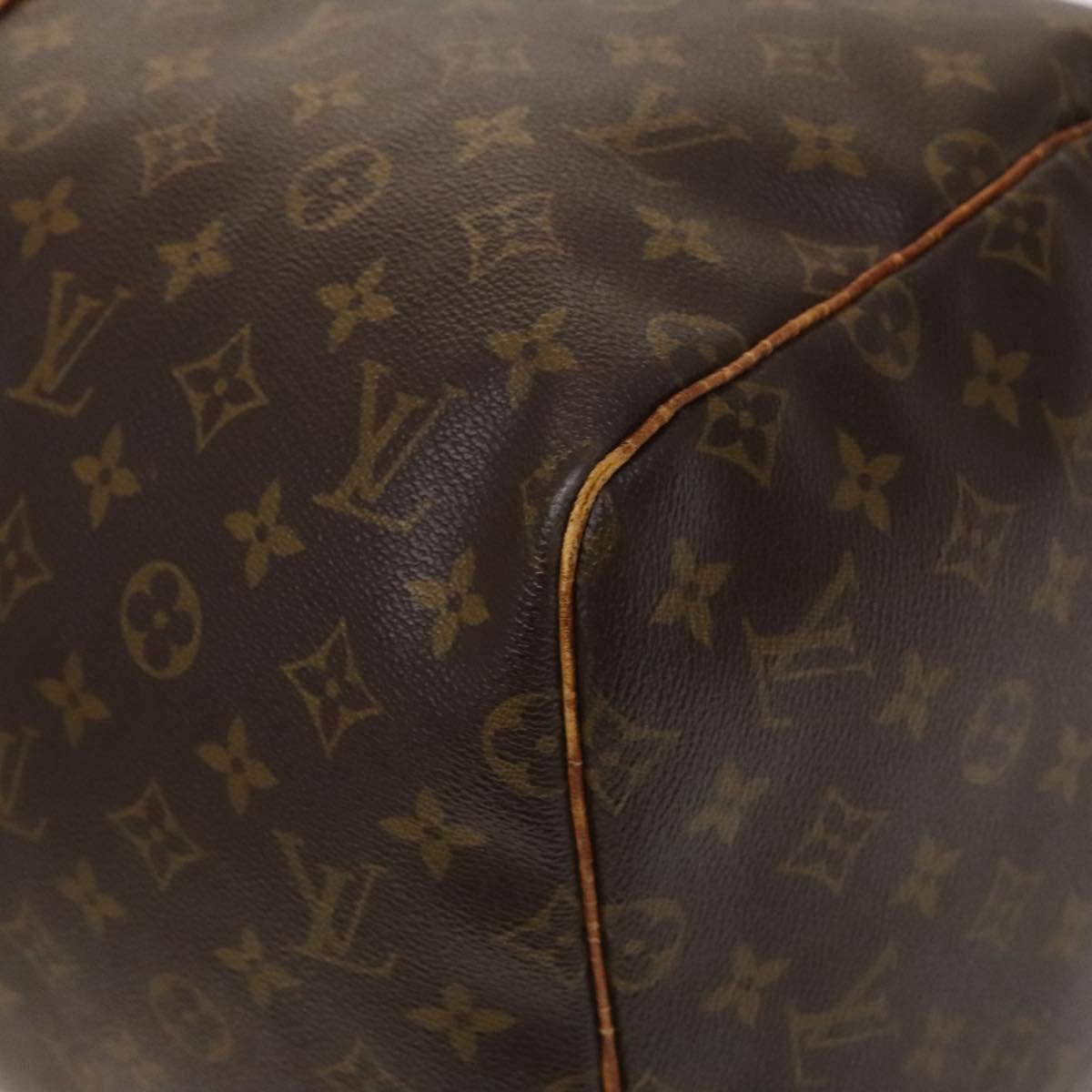 LOUIS VUITTON Monogram Keepall 55 Boston Bag M41424 LV Auth 128652
