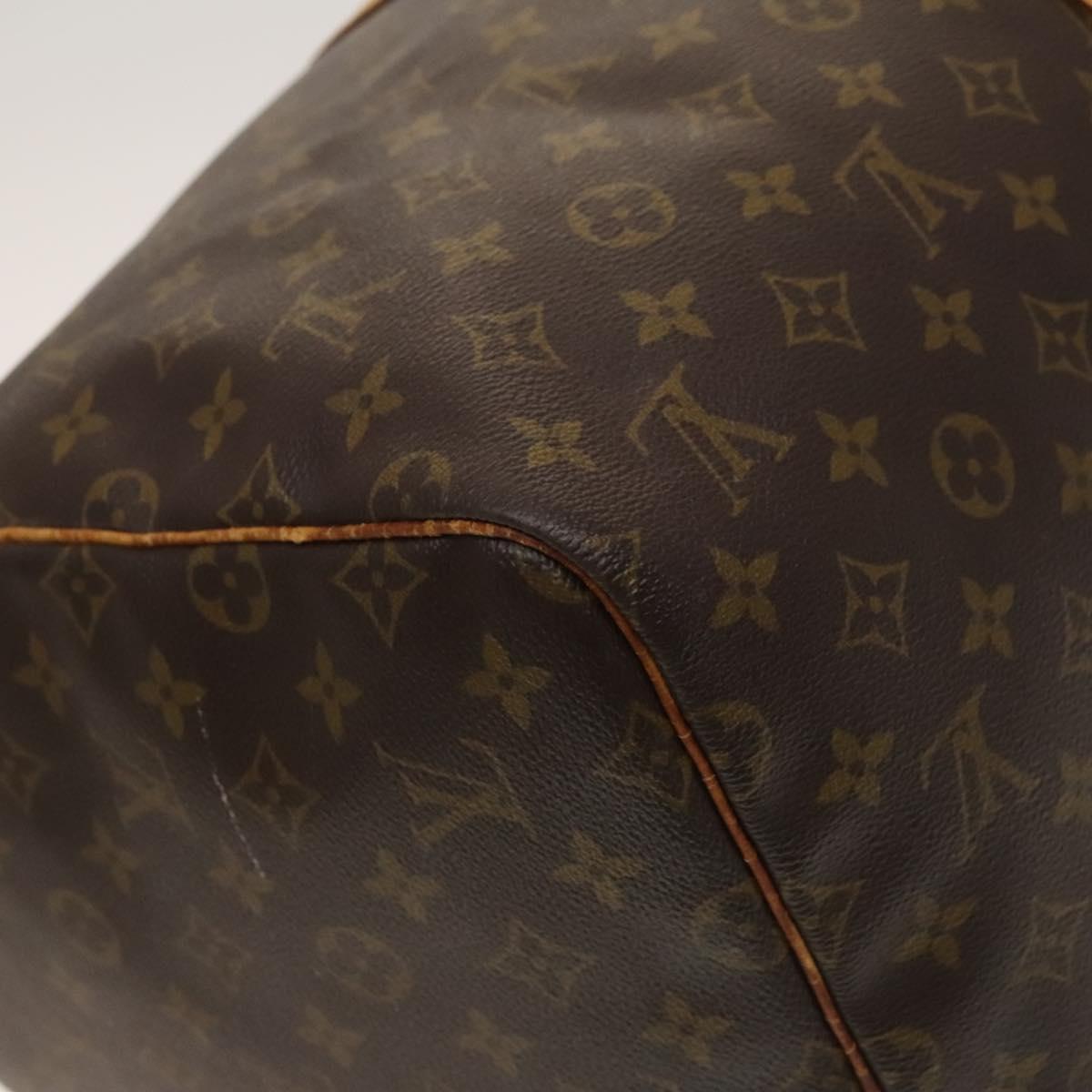 LOUIS VUITTON Monogram Keepall 55 Boston Bag M41424 LV Auth 128652