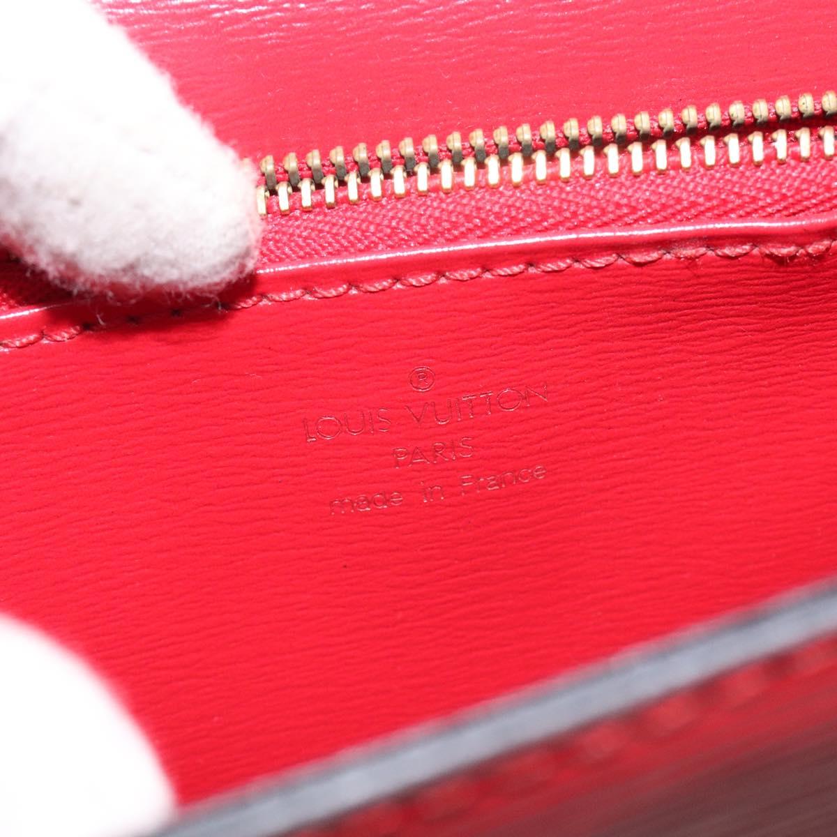 LOUIS VUITTON Epi Malesherbes Hand Bag Red M52377 LV Auth 128681