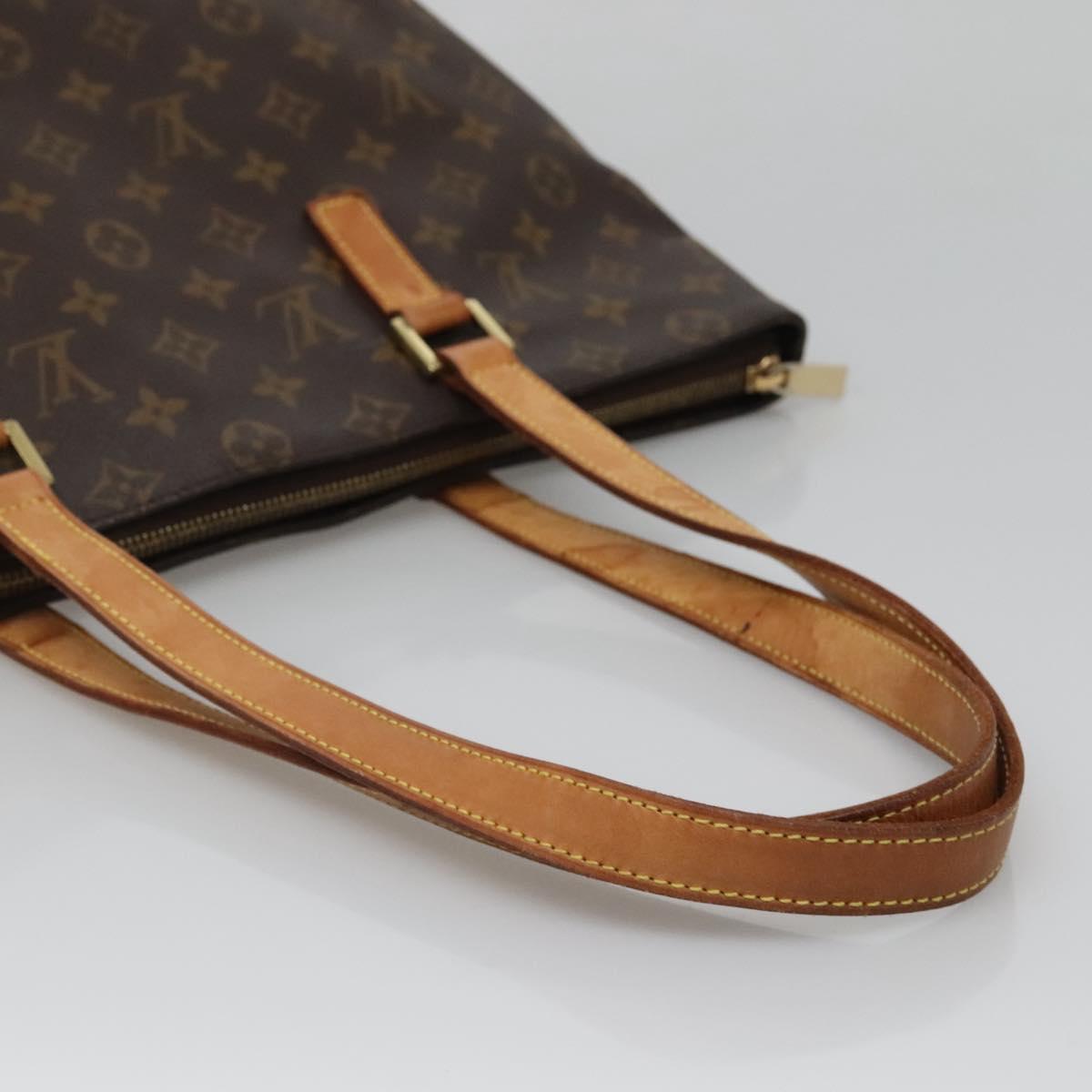 LOUIS VUITTON Monogram Cabas Piano Tote Bag M51148 LV Auth 128689