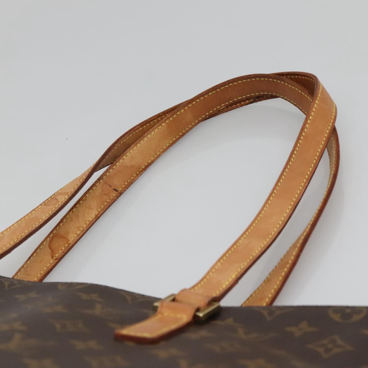 LOUIS VUITTON Monogram Cabas Piano Tote Bag M51148 LV Auth 128689
