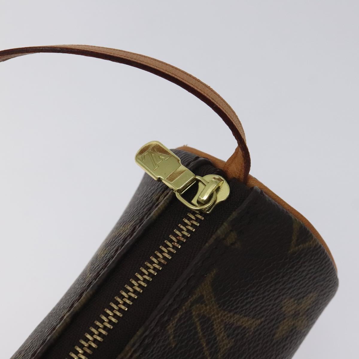 LOUIS VUITTON Monogram Papillon Pouch LV Auth 128694