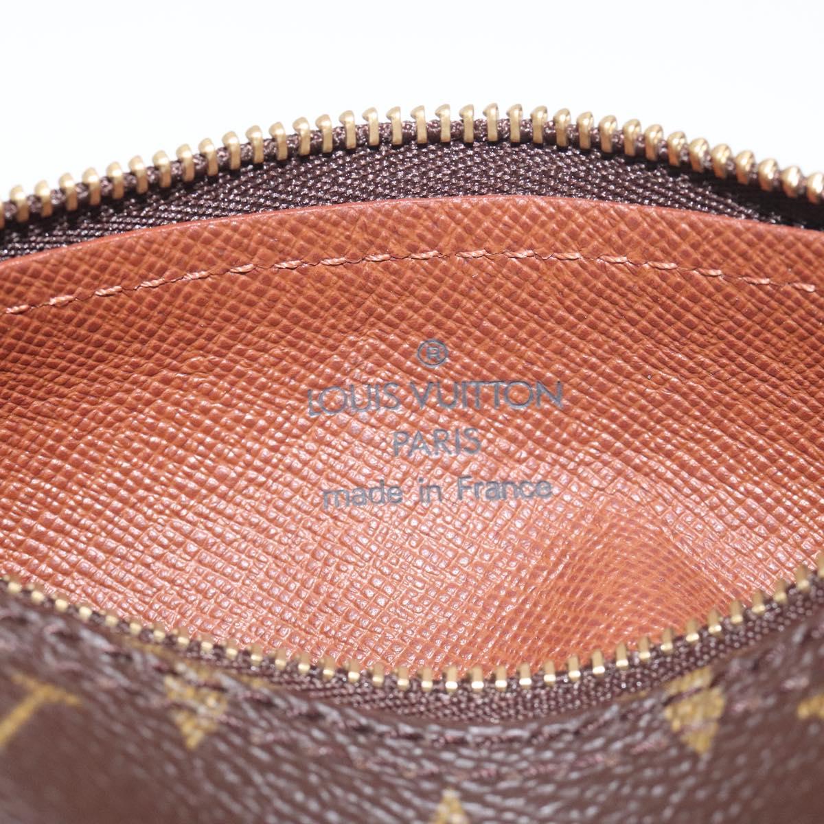 LOUIS VUITTON Monogram Papillon Pouch LV Auth 128696