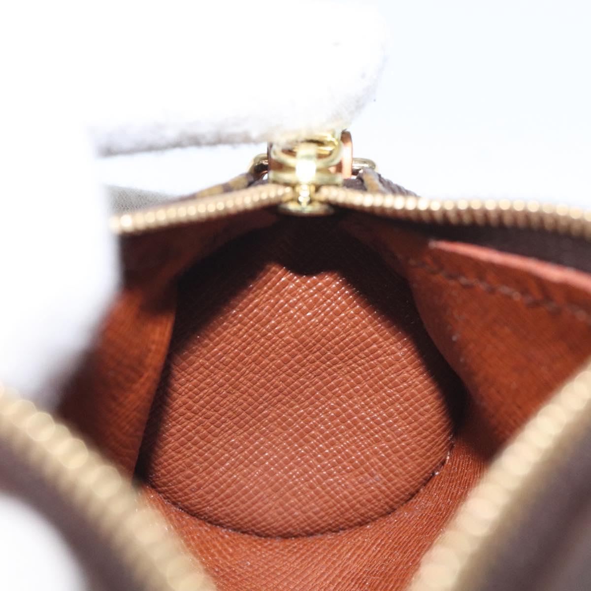 LOUIS VUITTON Monogram Papillon Pouch LV Auth 128697