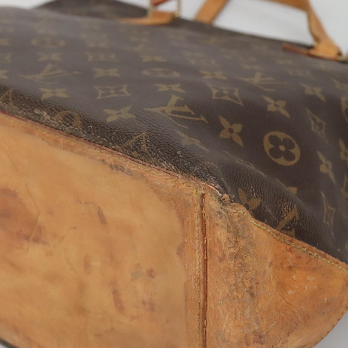 LOUIS VUITTON Monogram Cabas Mezzo Tote Bag M51151 LV Auth 128725