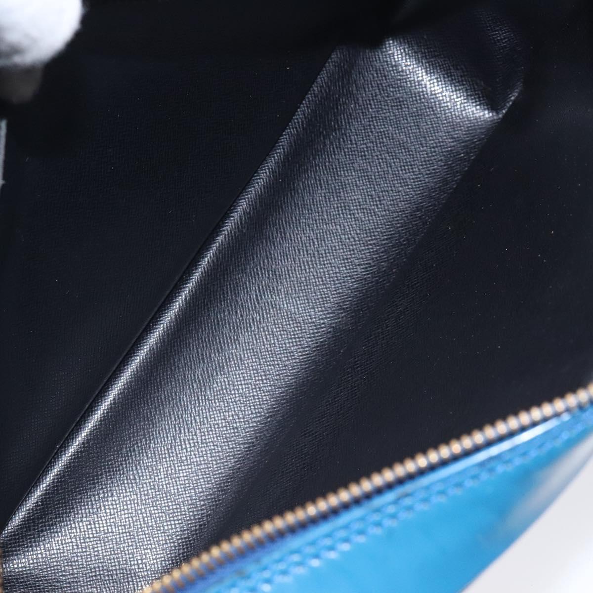 LOUIS VUITTON Epi Trocadero 27 Shoulder Bag Blue M52315 LV Auth 128730