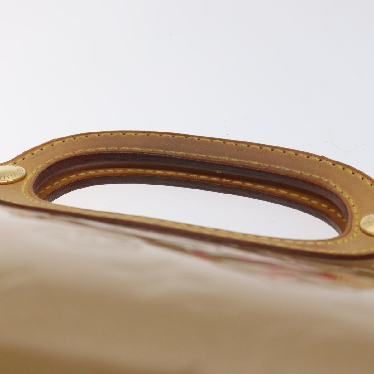 LOUIS VUITTON Monogram Vernis Roxbury Drive Hand Bag Noisette M91372 Auth 128732