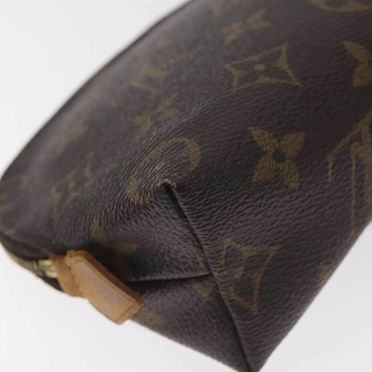 LOUIS VUITTON Monogram Pochette Cosmetic PM Pouch M43998 LV Auth 128746