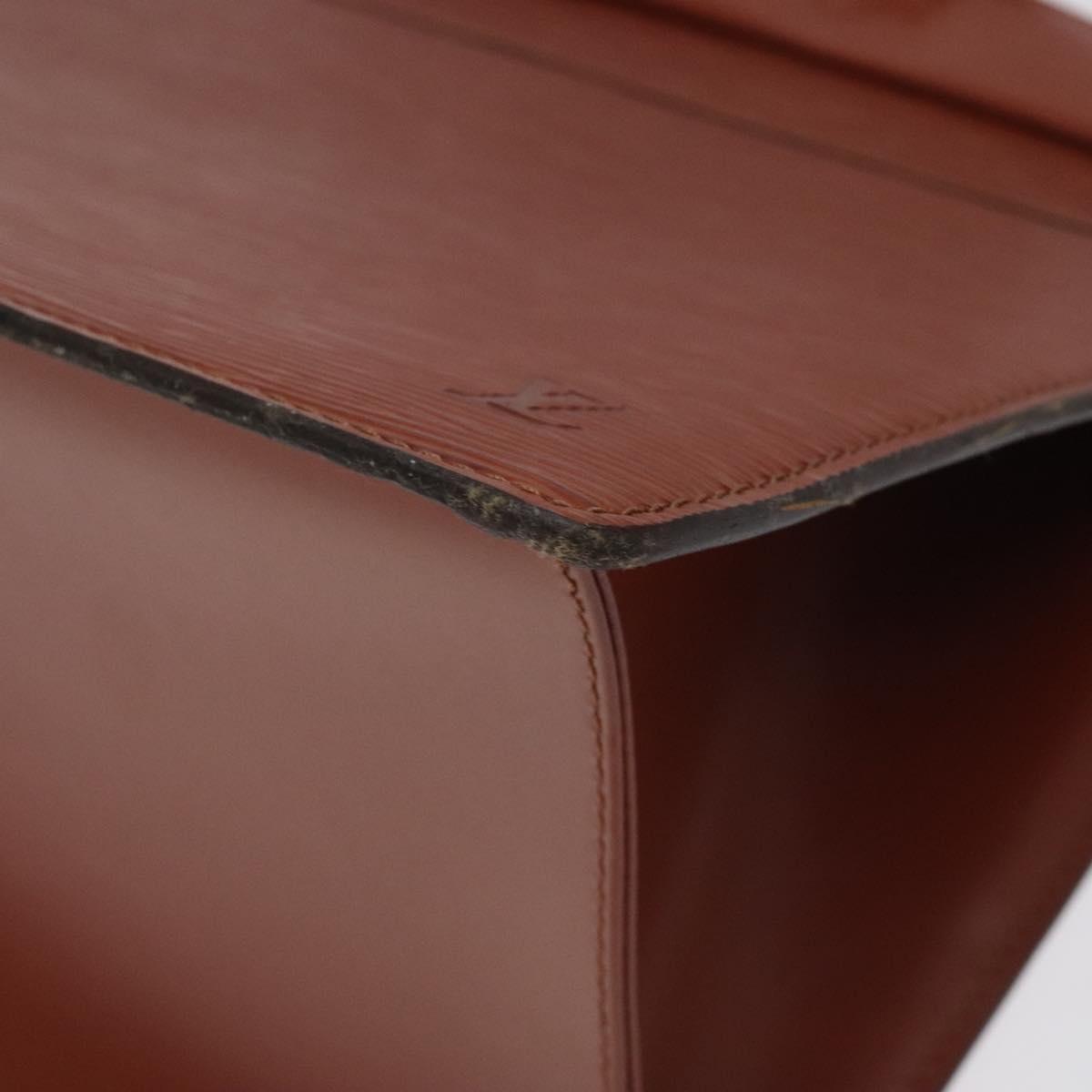 LOUIS VUITTON Epi Riviera Hand Bag Brown M48183 LV Auth 128752