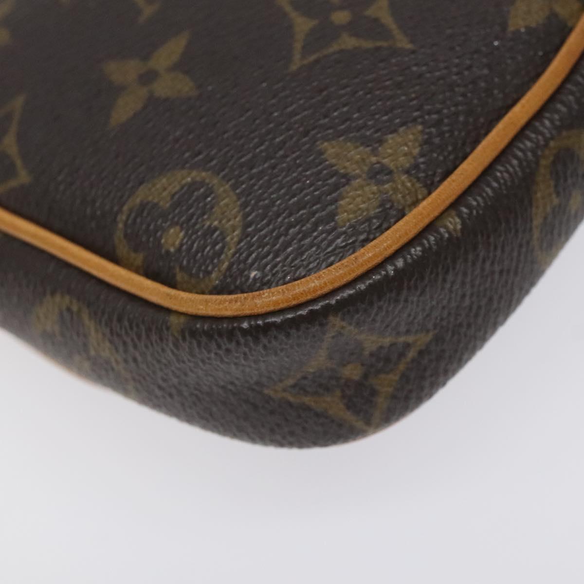 LOUIS VUITTON Monogram Pochette Cancun Shoulder Bag M60018 LV Auth 128805V