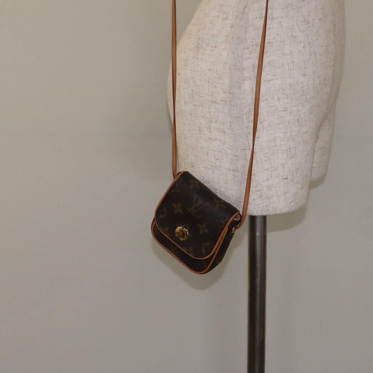 LOUIS VUITTON Monogram Pochette Cancun Shoulder Bag M60018 LV Auth 128805V