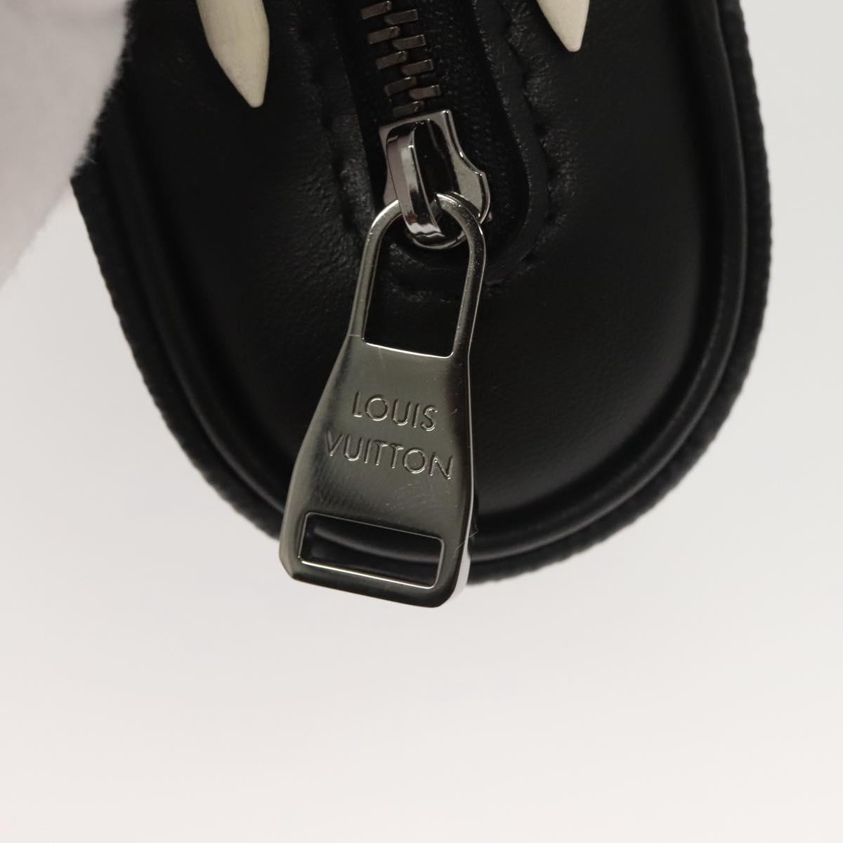 LOUIS VUITTON Monogram Eclipse Set Golf Andrews Bag Charm GI0344 LV Auth 128808M