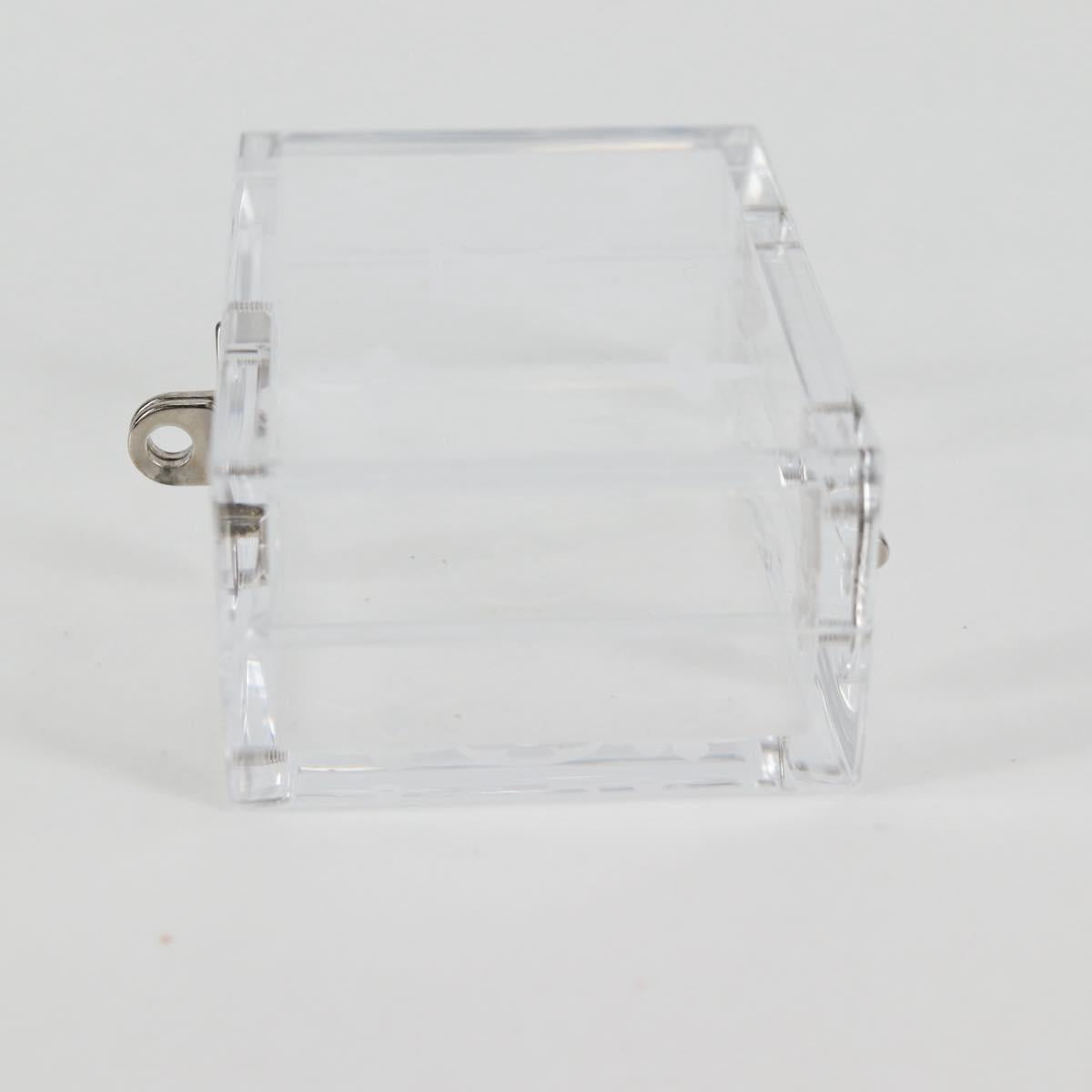 LOUIS VUITTON Domino Dice 6 Set Clear LV Auth 128818