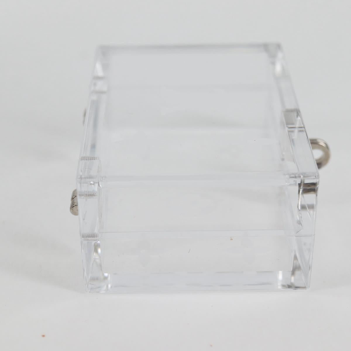 LOUIS VUITTON Domino Dice 6 Set Clear LV Auth 128818