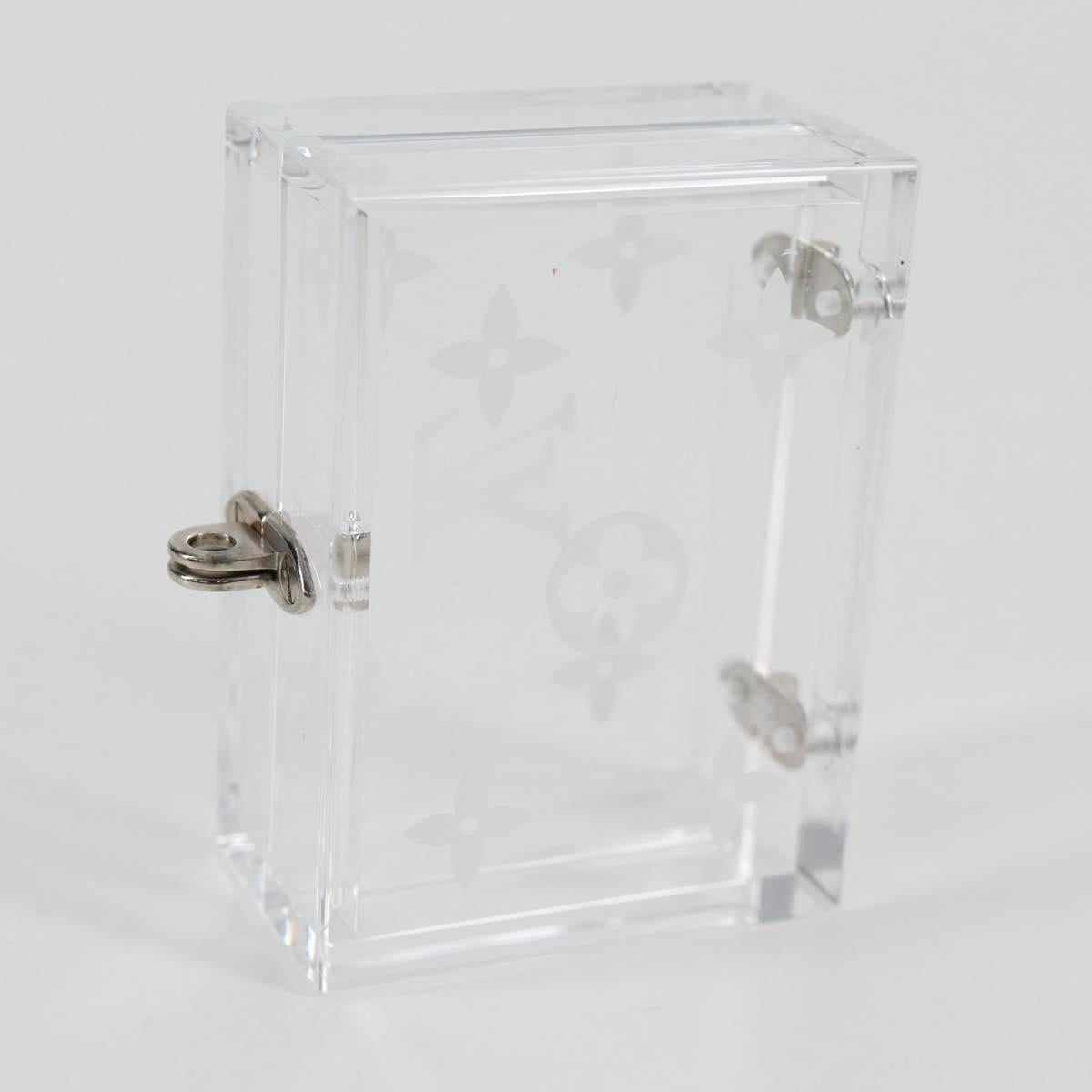 LOUIS VUITTON Domino Dice 6 Set Clear LV Auth 128818