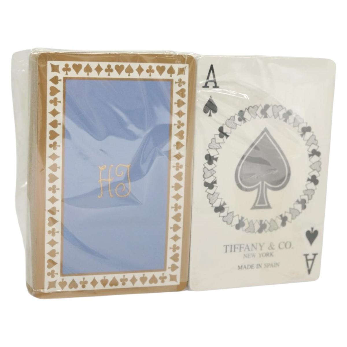 TIFFANY&Co. Playing Cards Red Auth 128821