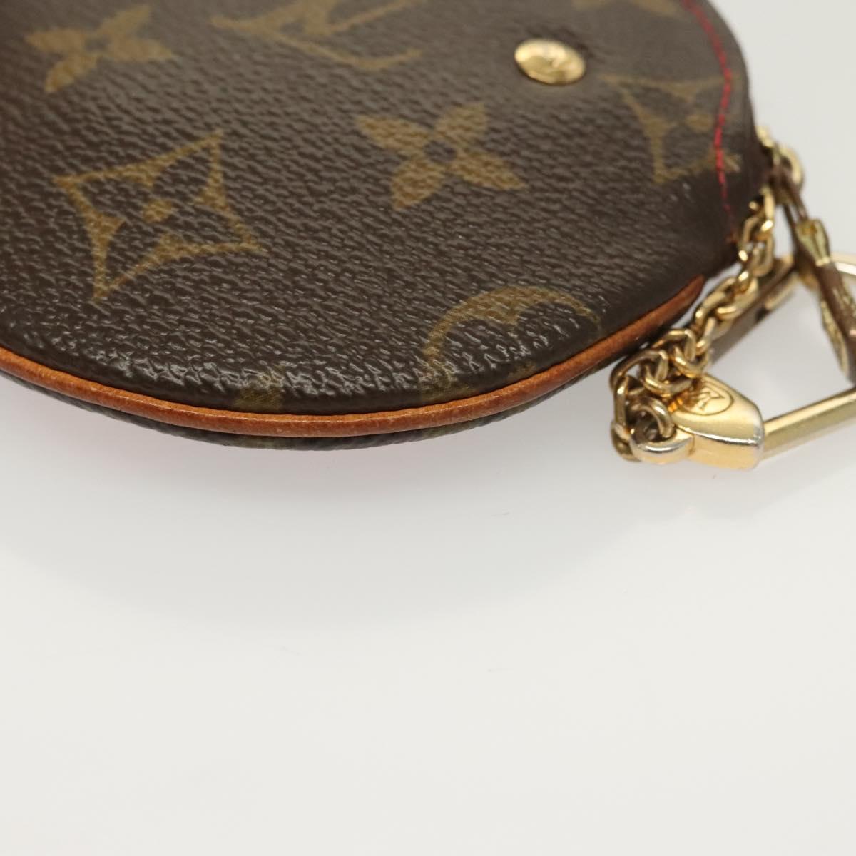 LOUIS VUITTON Monogram Cherry Porte Monnaie Ron Coin Purse M95043 Auth 128828