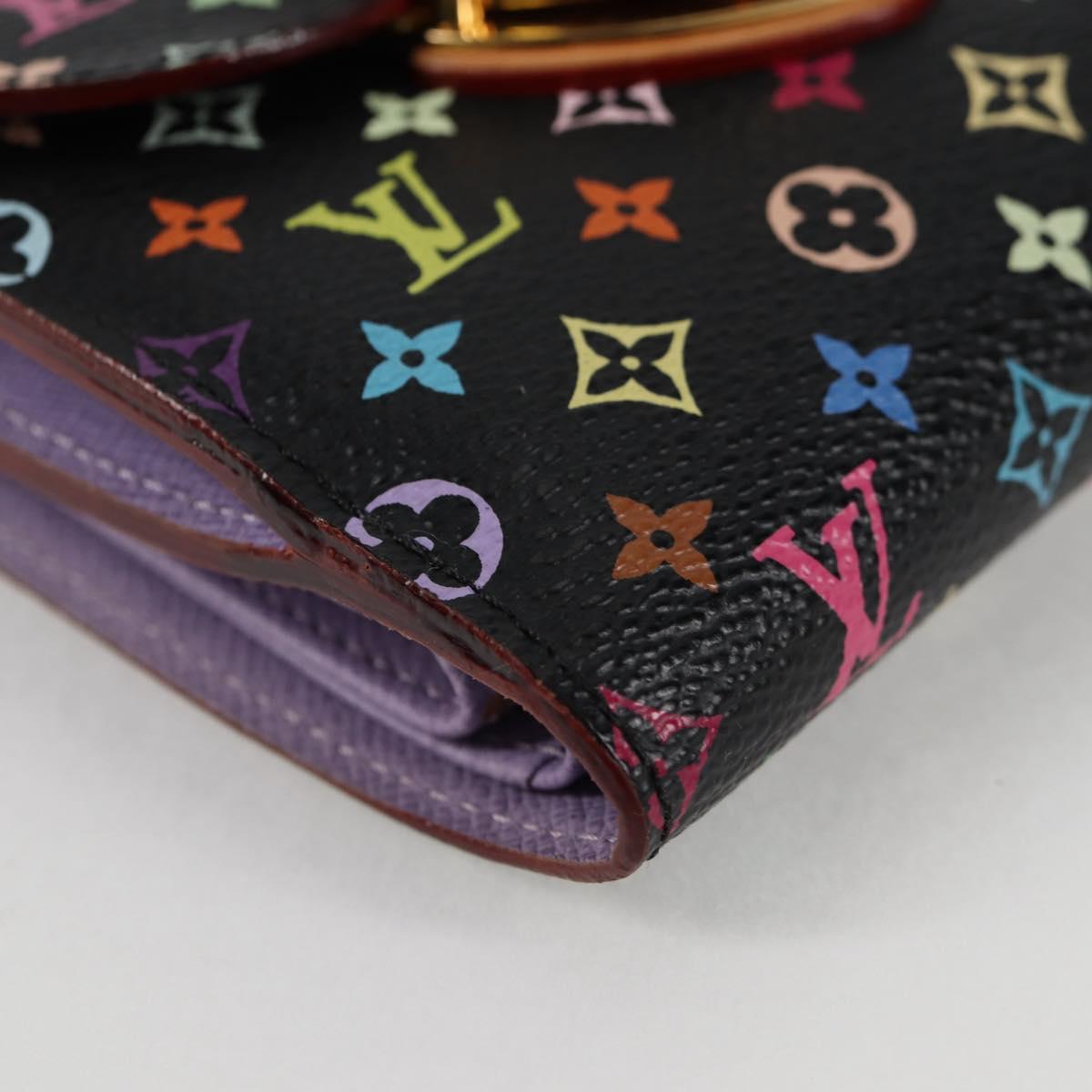 LOUIS VUITTON Monogram Multicolor Portefeuille Joy Wallet M60282 LV Auth 128839V