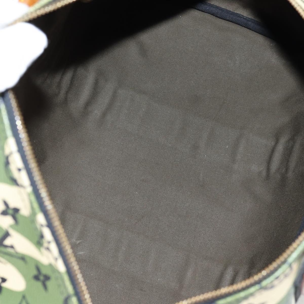 LOUIS VUITTON Monogram Camouflage Takashi Murakami Speedy 35 M95773 Auth 128855V