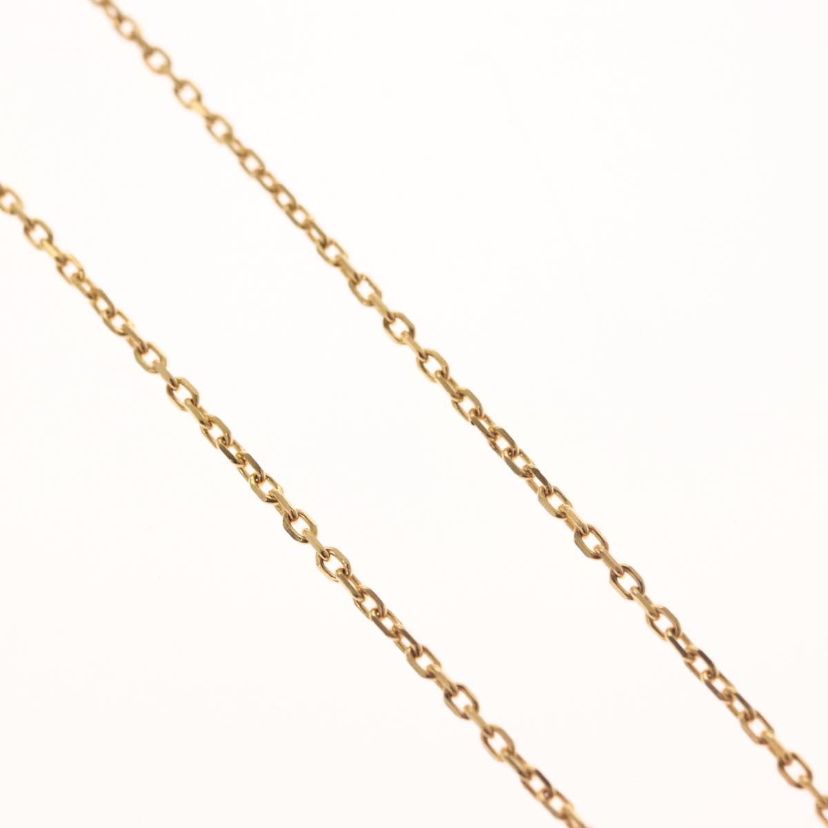 HERMES Orchestral PM Necklace metal Orange Auth 128890M