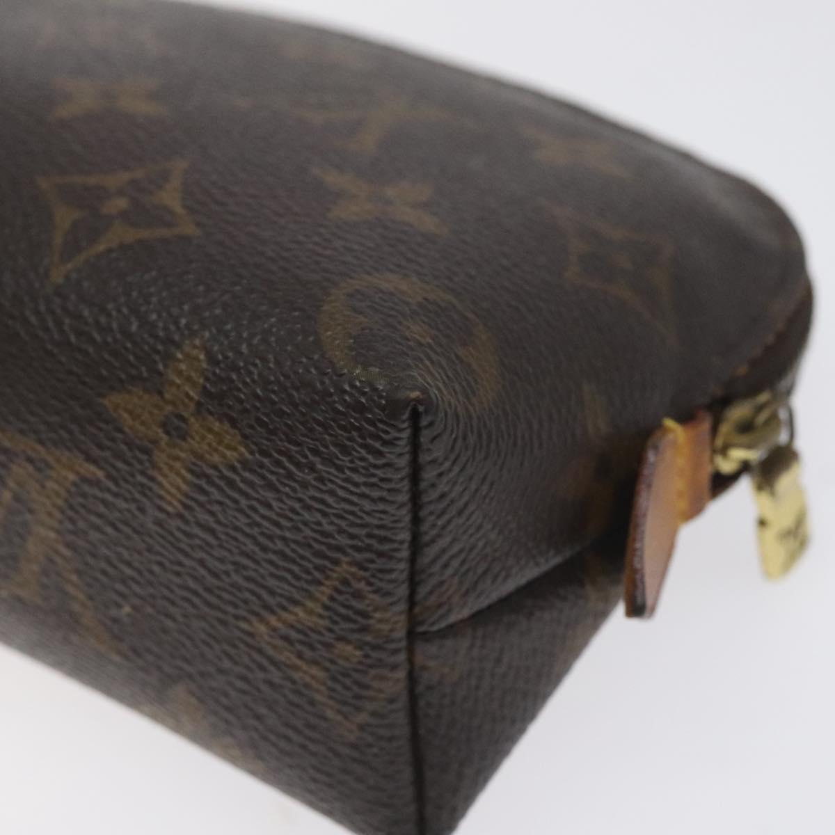 LOUIS VUITTON Monogram Pochette Cosmetic PM Pouch M43998 LV Auth 128904