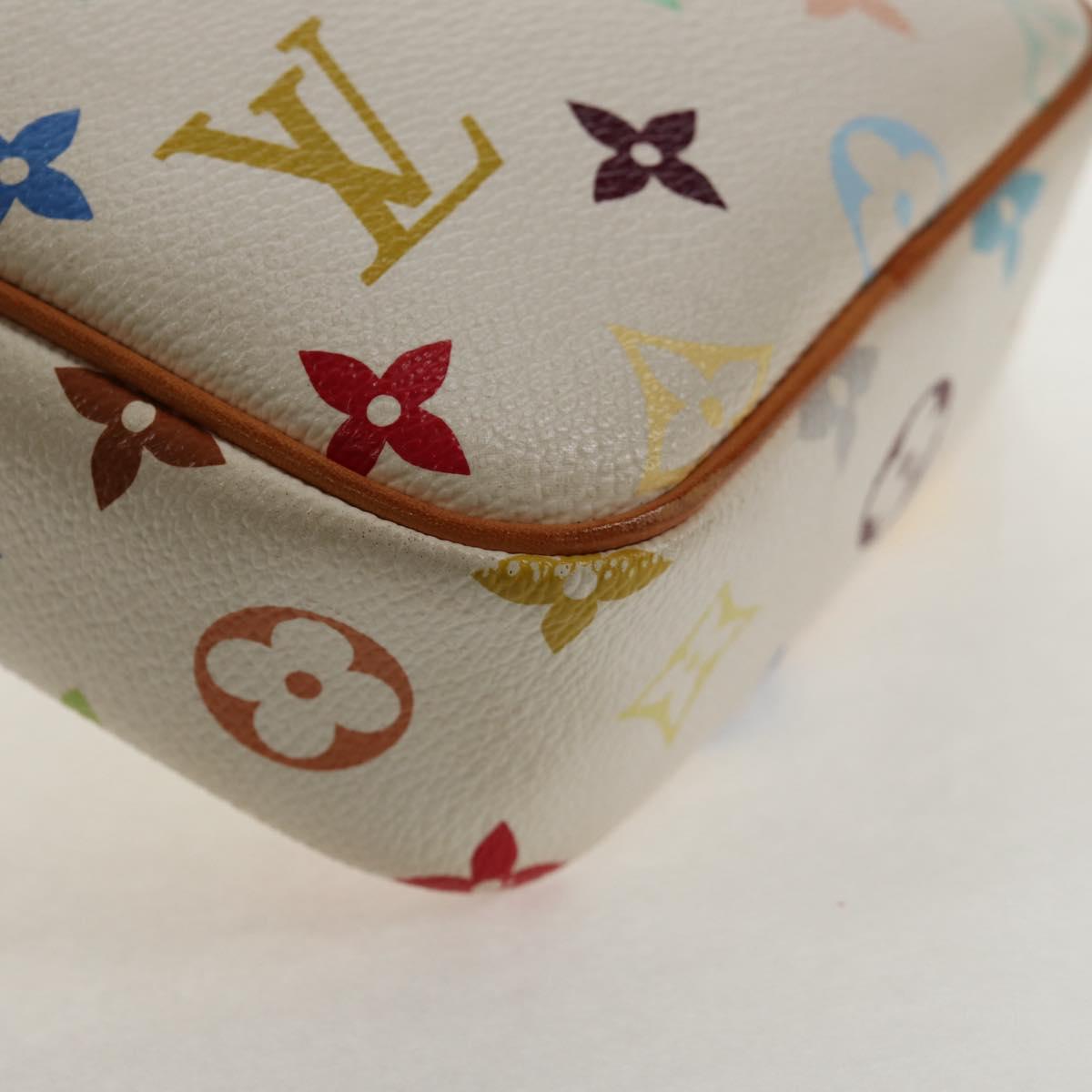 LOUIS VUITTON Monogram Multicolor Lift Shoulder Bag White M40055 LV Auth 128929V