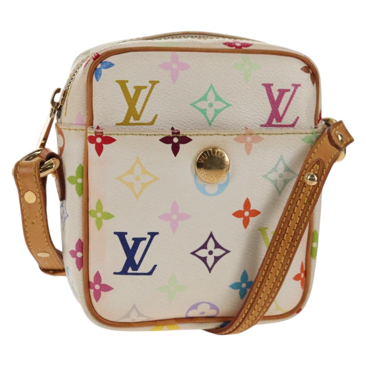 LOUIS VUITTON Monogram Multicolor Lift Shoulder Bag White M40055 LV Auth 128929A