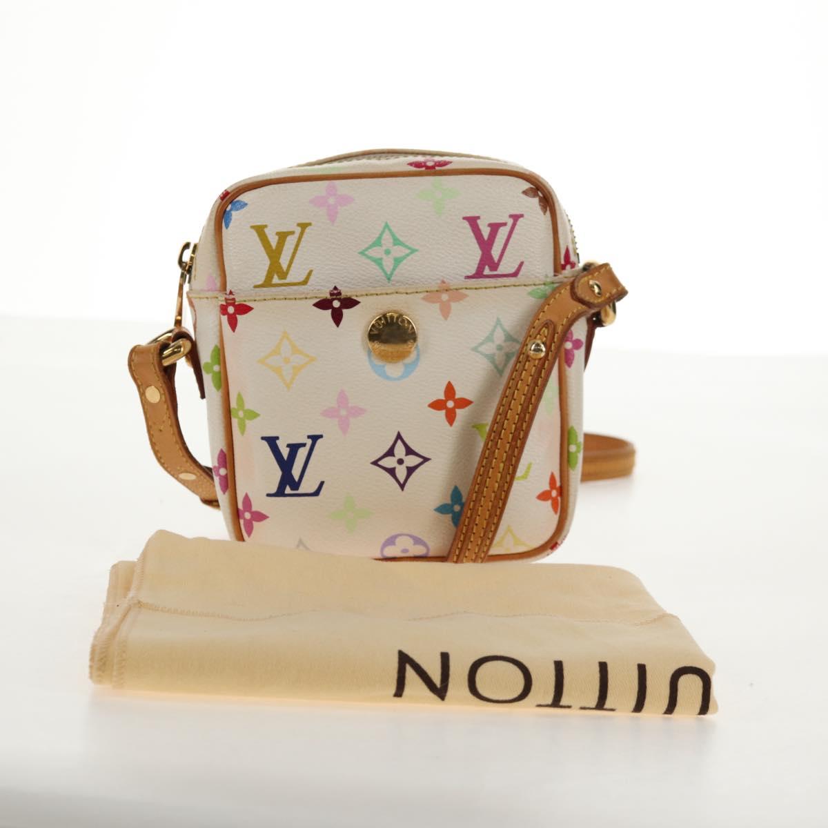 LOUIS VUITTON Monogram Multicolor Lift Shoulder Bag White M40055 LV Auth 128929A