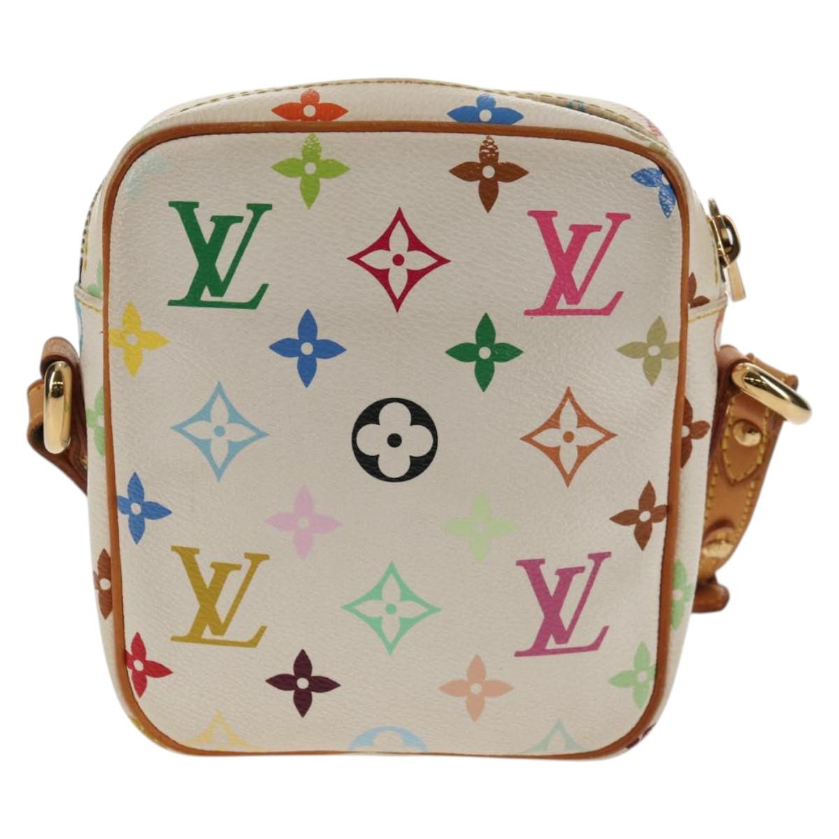 LOUIS VUITTON Monogram Multicolor Lift Shoulder Bag White M40055 LV Auth 128929A