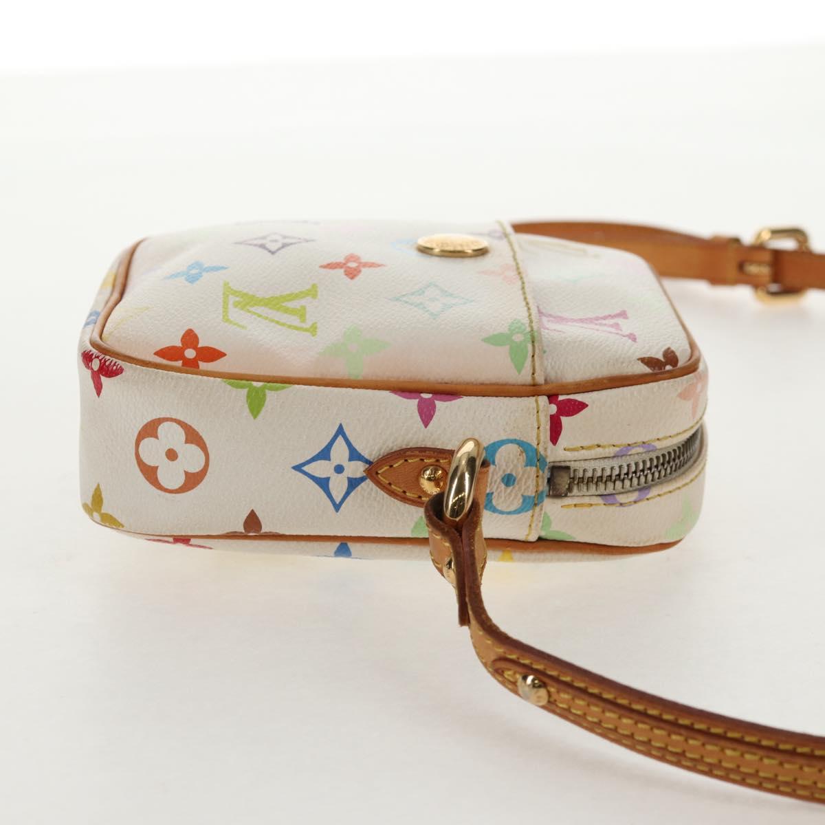LOUIS VUITTON Monogram Multicolor Lift Shoulder Bag White M40055 LV Auth 128929V