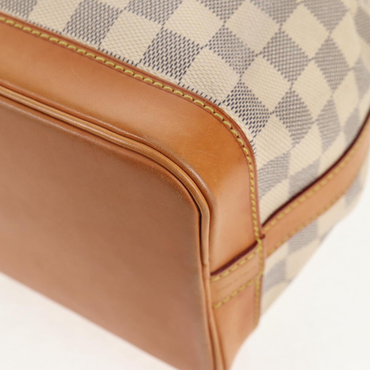 LOUIS VUITTON Damier Azur Noe BB Shoulder Bag N41220 LV Auth 128930A