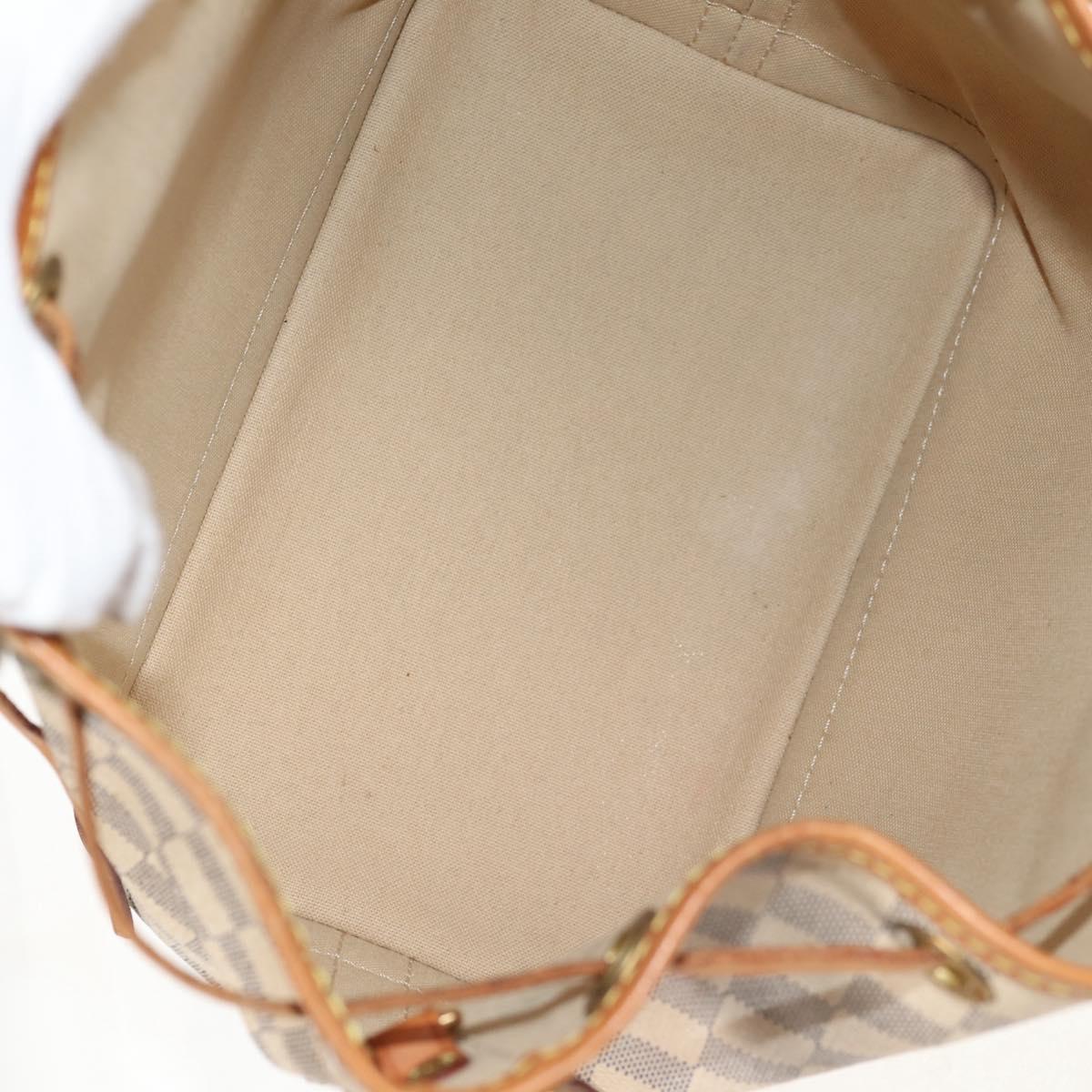 LOUIS VUITTON Damier Azur Noe BB Shoulder Bag N41220 LV Auth 128930A