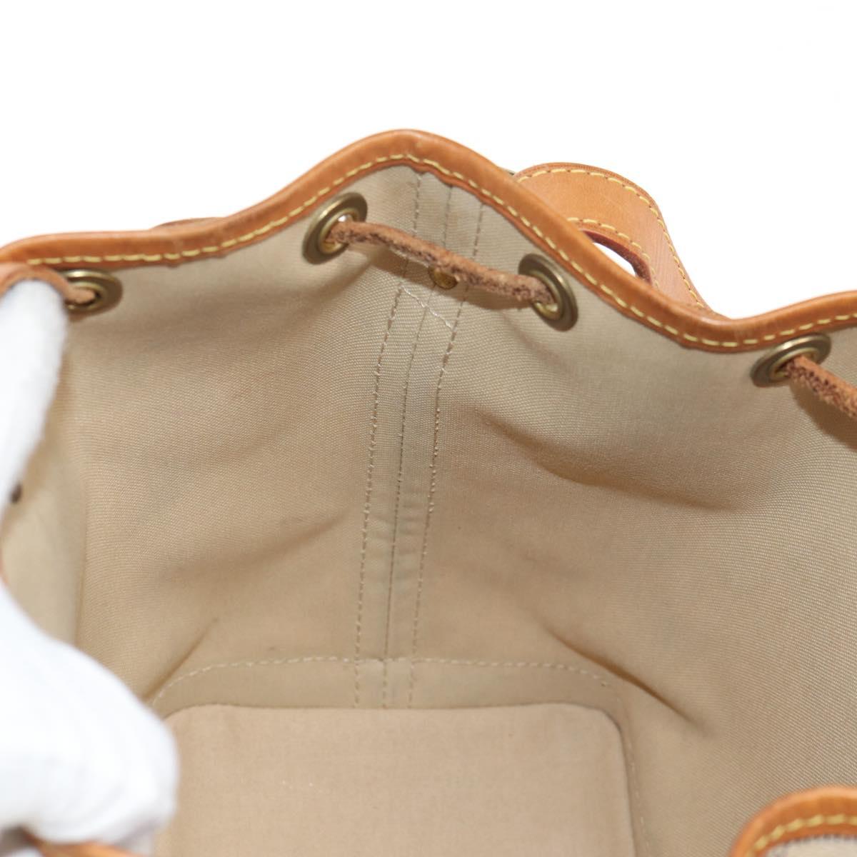 LOUIS VUITTON Damier Azur Noe BB Shoulder Bag N41220 LV Auth 128930A